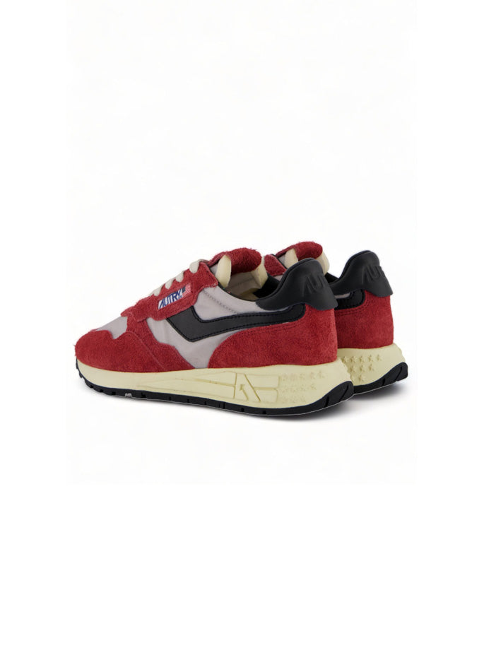Autry Sneakers - HN07 Reelwind Low Sneakers Hair/Nylon Red/Black