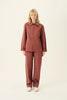 Rue De Tokyo - Cameron Organic Twill Jacket Berry Rose