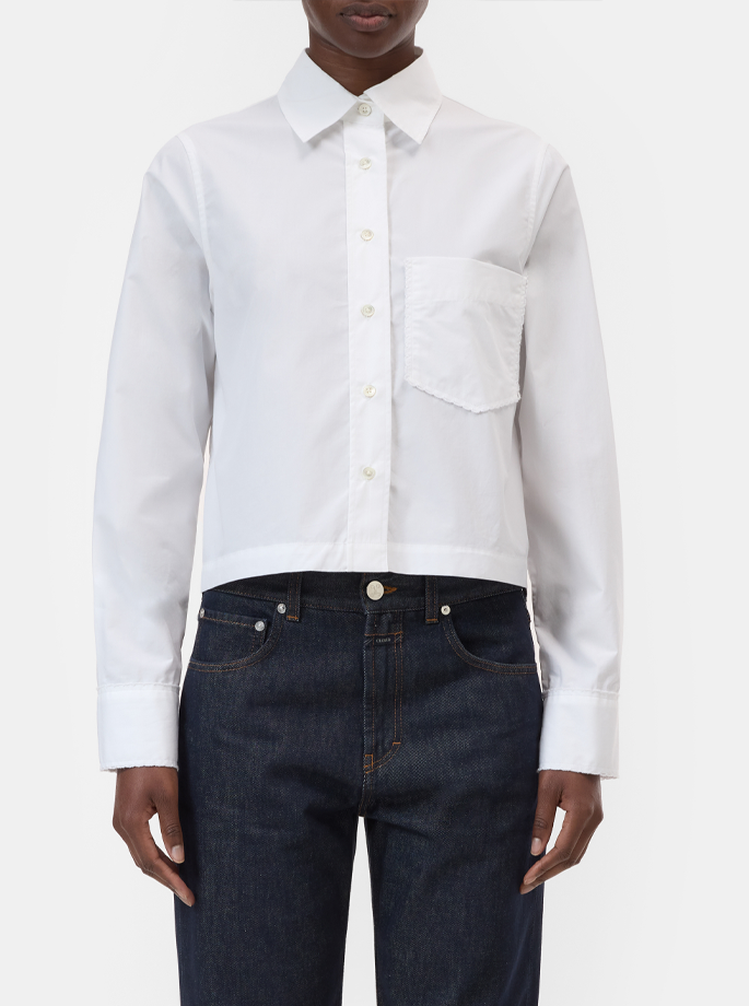 Closed - Lace Detail Shirt White 