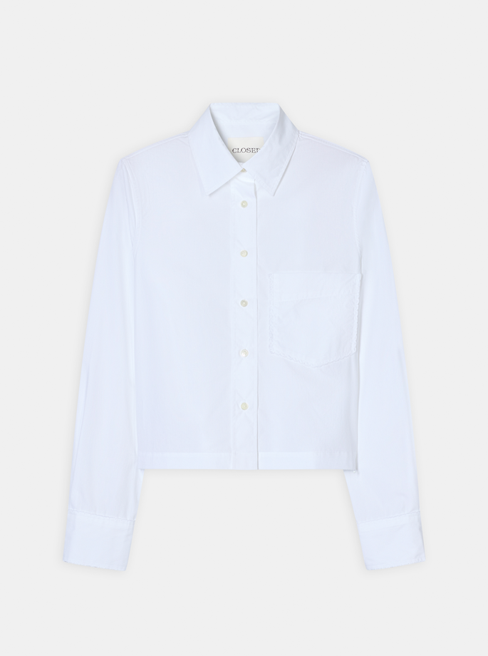Closed - Lace Detail Shirt White 