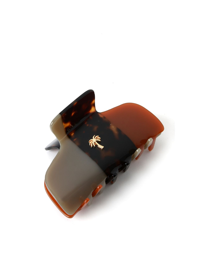 Fan Palm - Hair Clip Ombre Tortoise