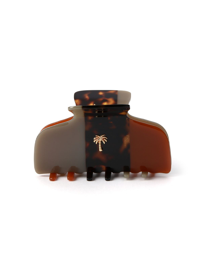 Fan Palm - Hair Clip Ombre Tortoise