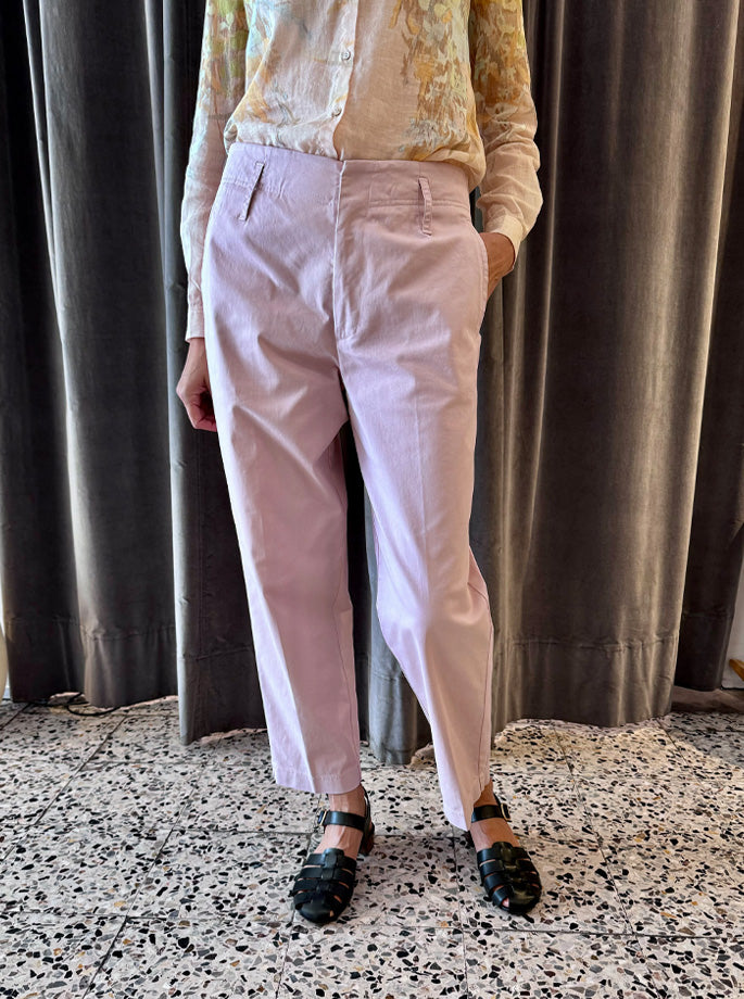 Forte Forte My Pants Peached Cotton Twill Chino Rose