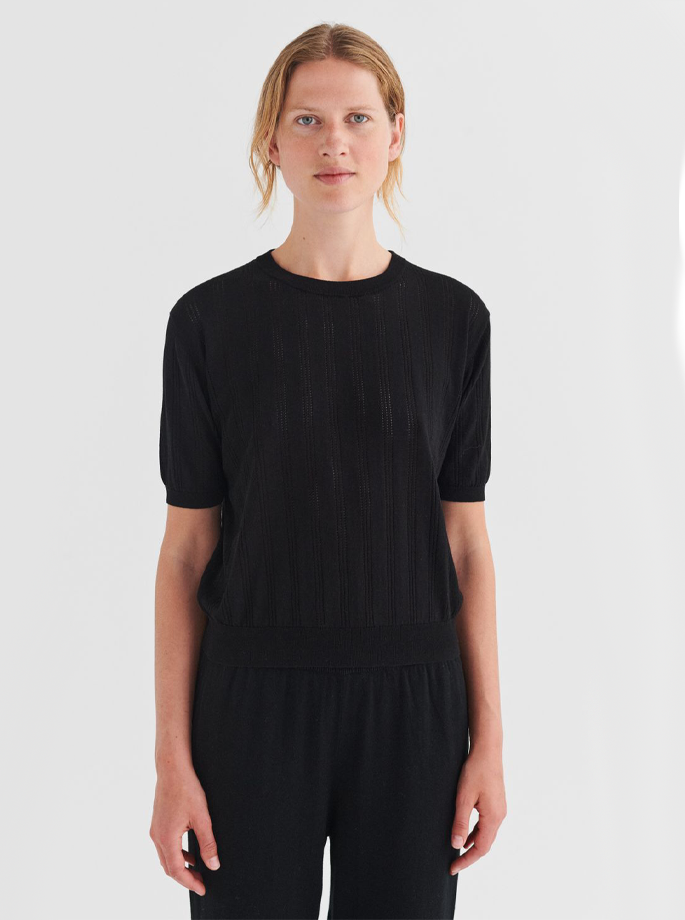 Fub - High Twist T-Shirt Black 