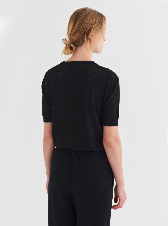 Fub - High Twist T-Shirt Black 