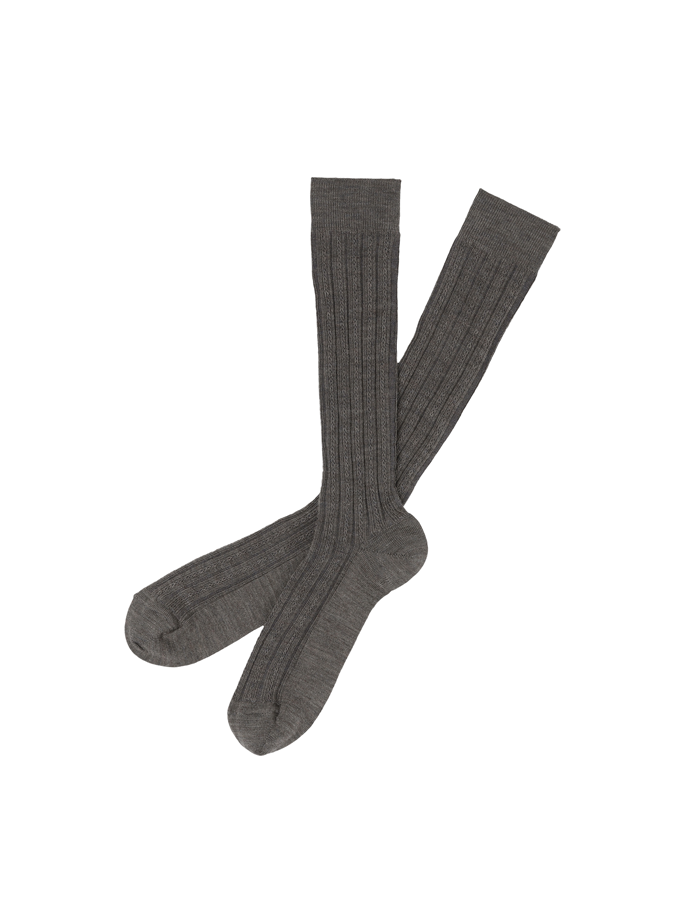 Fub -Socks Dark Beige Melange
