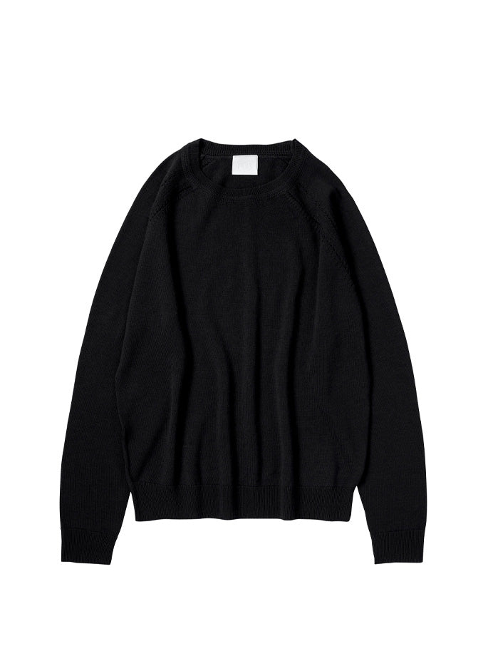 Fub - Thin Sweater Black - Organic Fashion - ES Webshop