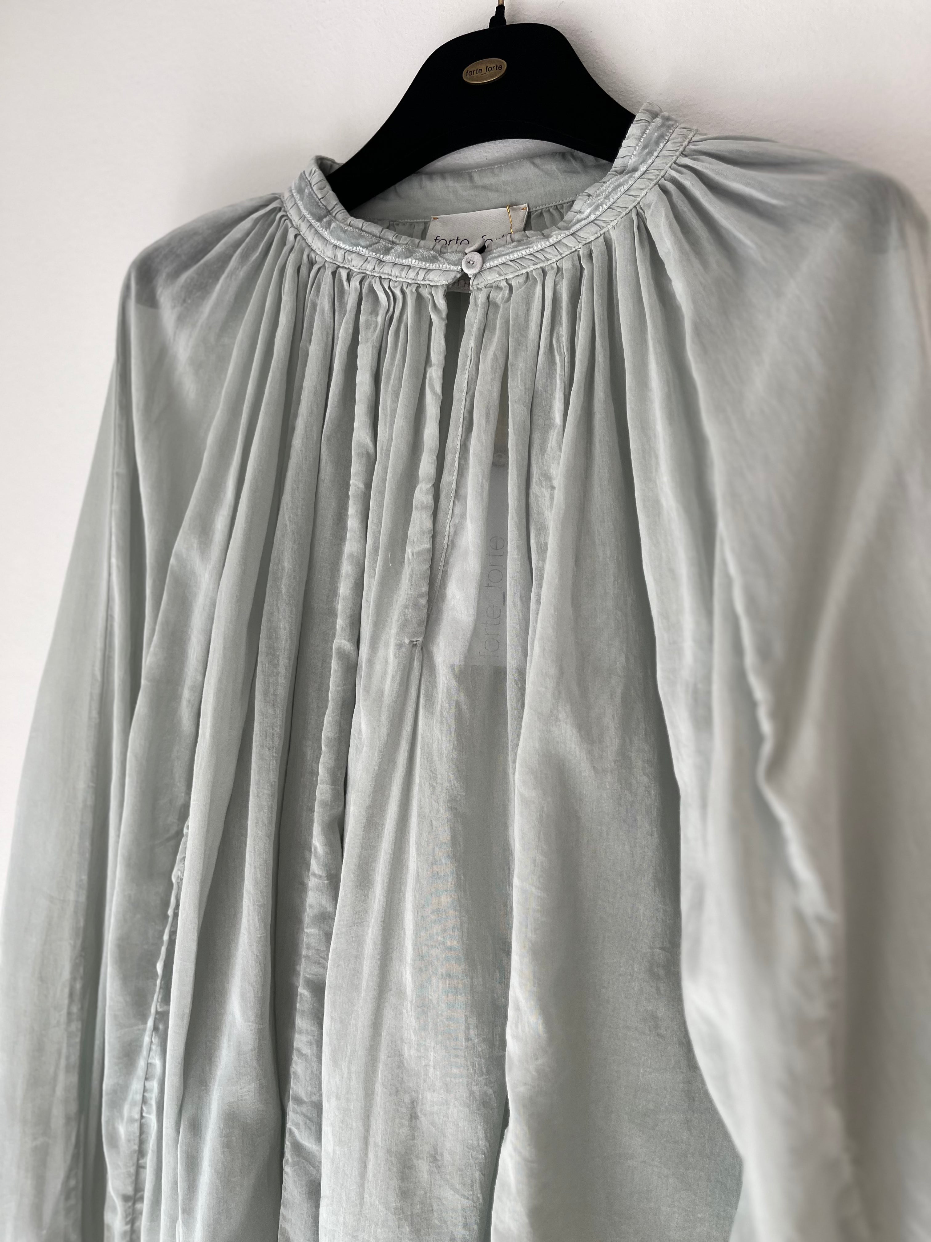 Forte Forte - My Shirt Voile Bohemian Gris