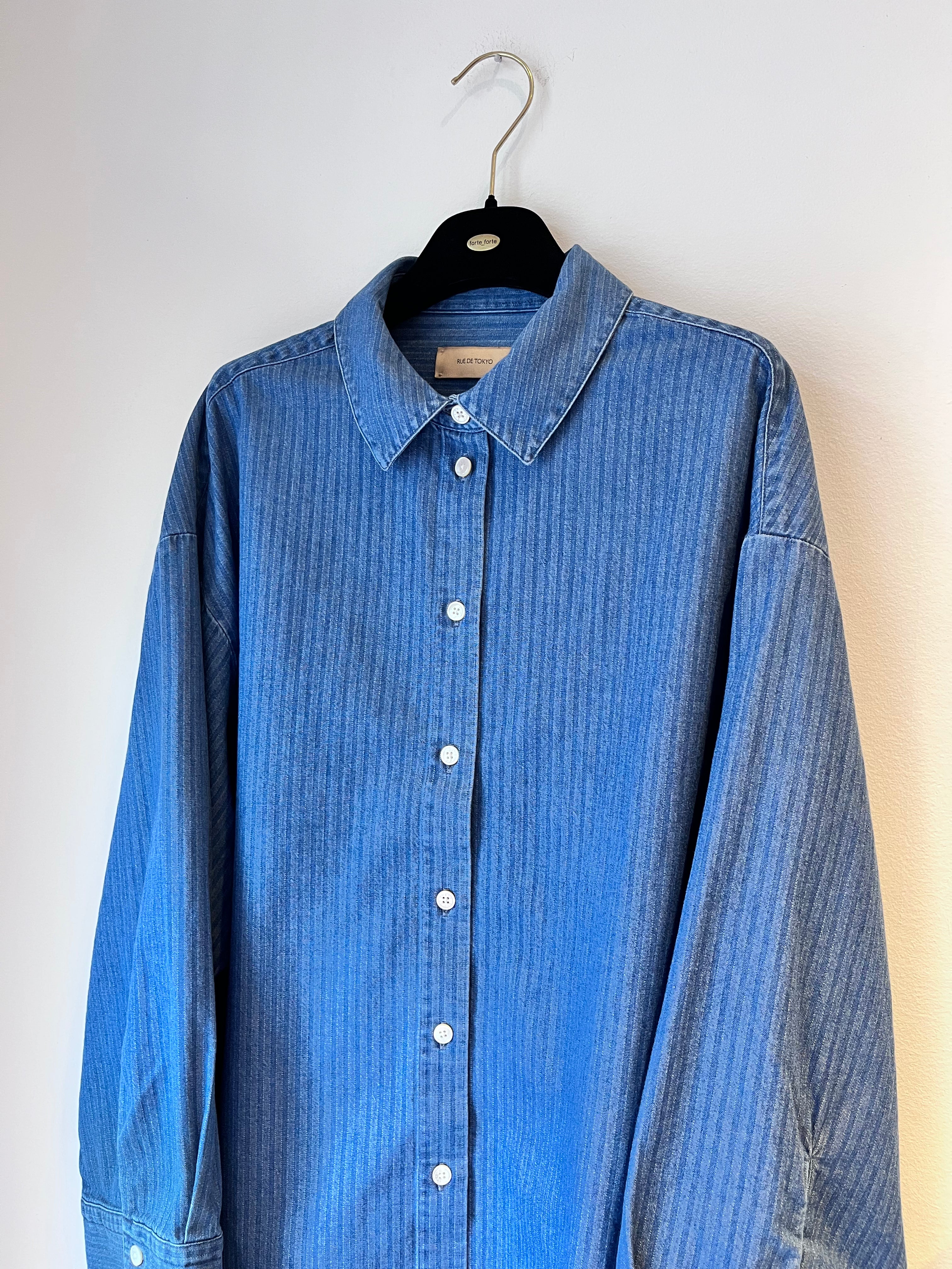 Rue De Tokyo - Cameron Organic Twill Jacket Dark Navy