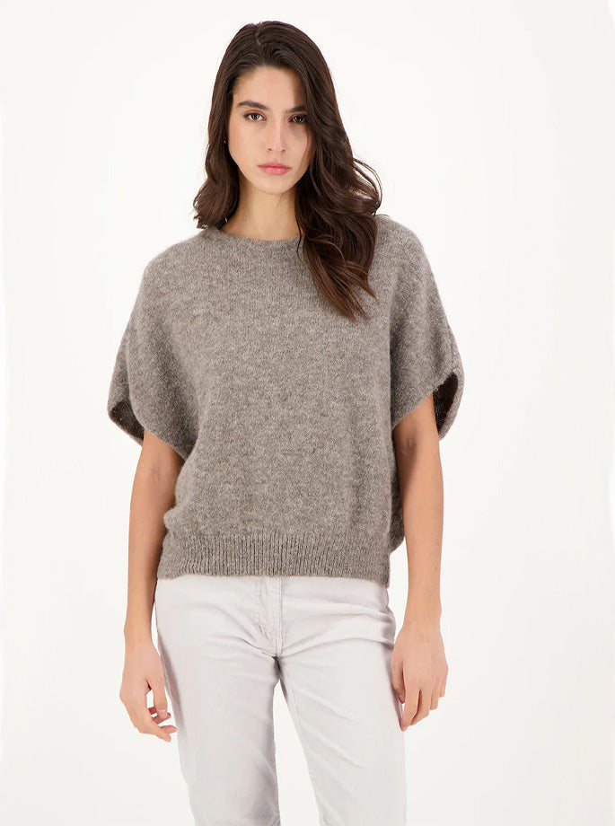 Les Racines du Ciel - Aube Strikvest Dark Grey - Organic Fashion - ES Webshop