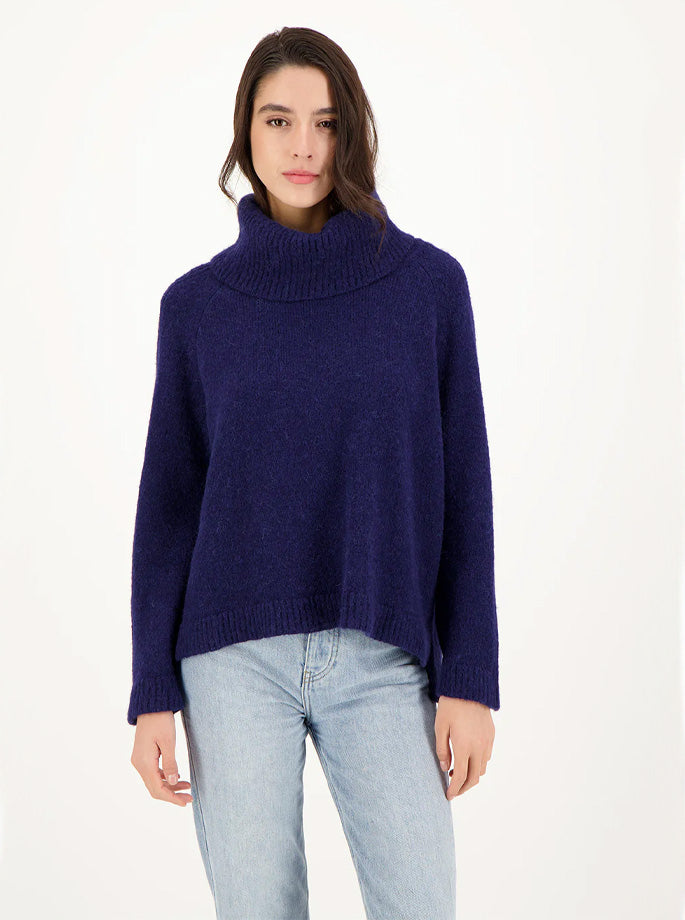 Les Racines du Ciel - Bleuenn Turtleneck Sweater Navy 