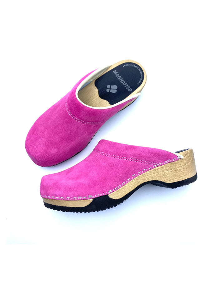 Magnafied - Embla Clogs Pink Suede