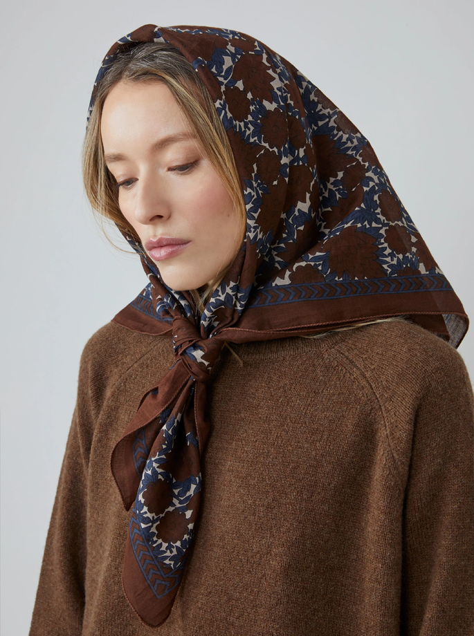 Moismont - N°680 Scarf Coffee