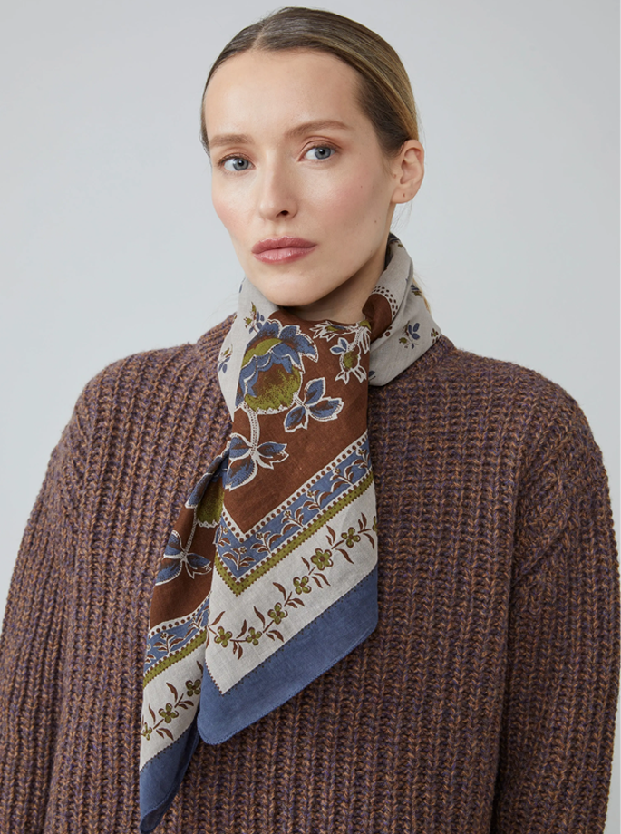 Moismont - N°796 Scarf Slate Grey