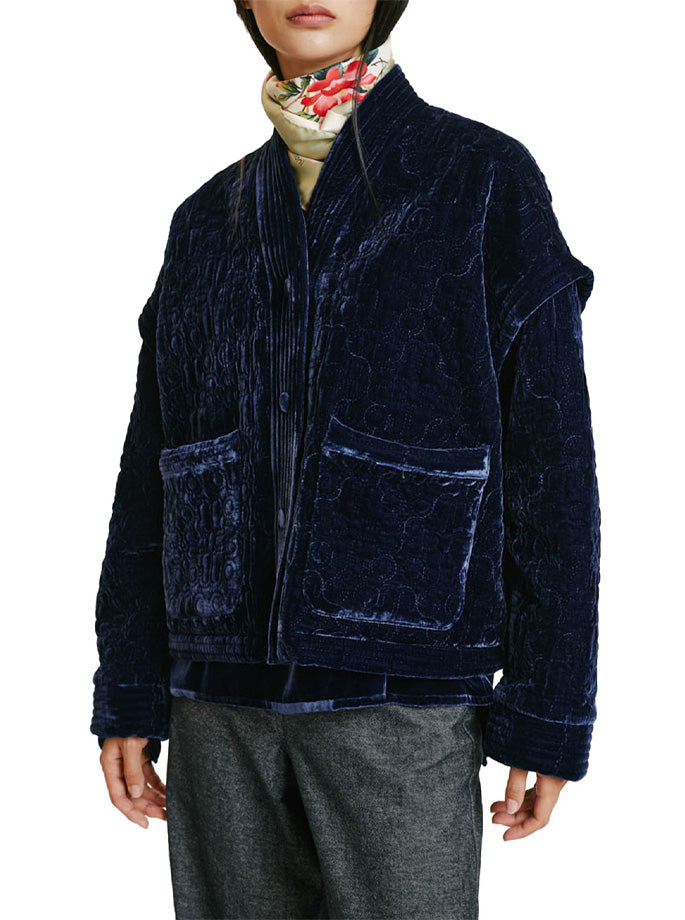 Momoni - Kuma Jacket blue