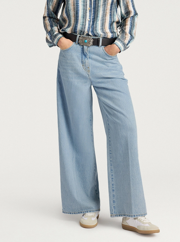 Momoni - Manuel Bukser Blu Jeans