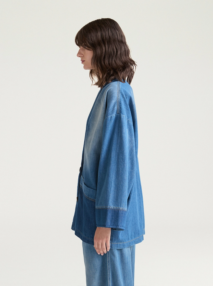 Momoni - Caroline Jacket Blue Jeans