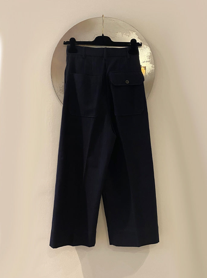 Momoni - Grecale Pants Navy wool