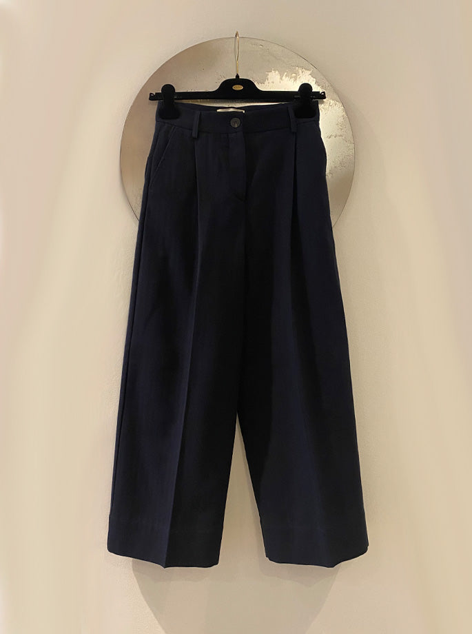 Momoni - Grecale Pants Navy wool