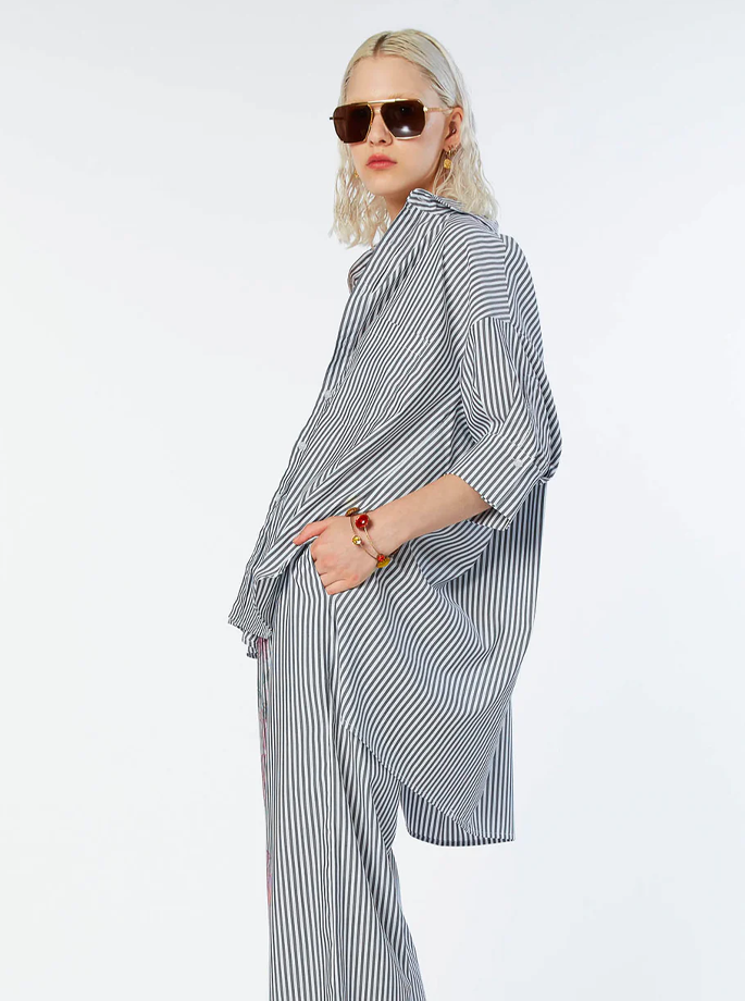 Phiili - Brest White/Grey Shirt