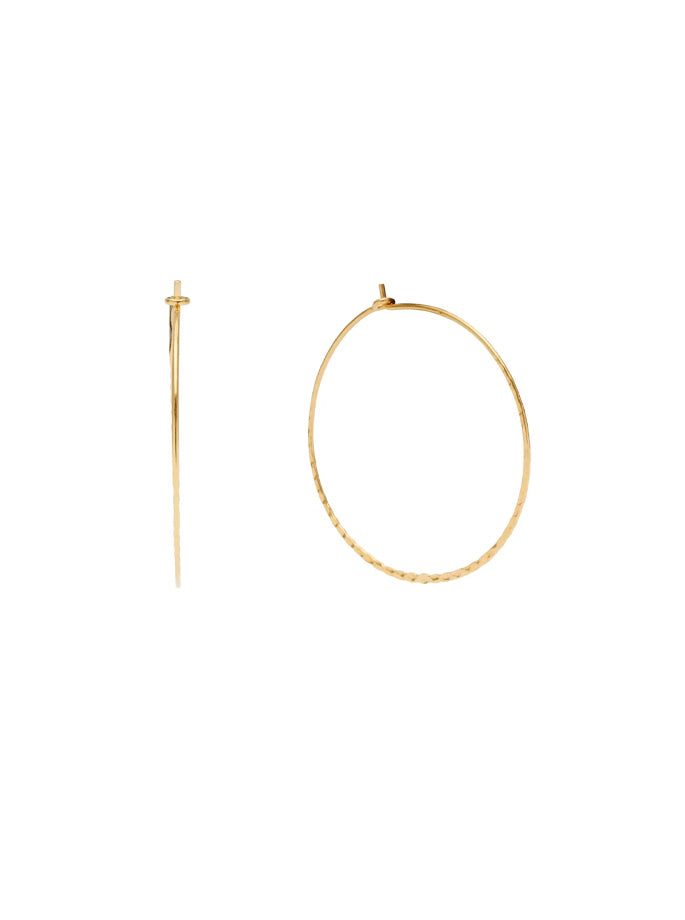 Pico - Alma Large Hoops Gold