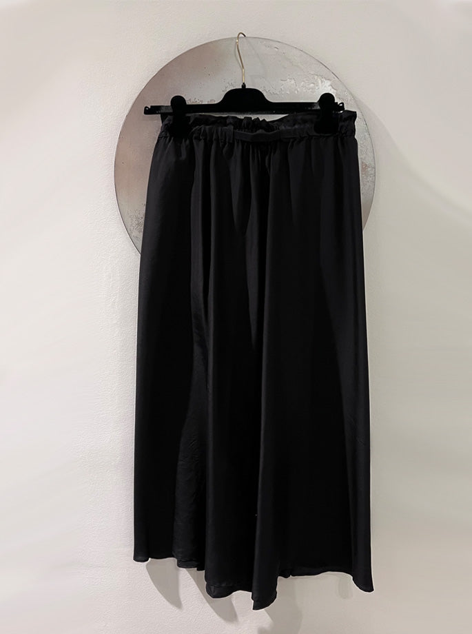Pomandére - Silk Skirt Black