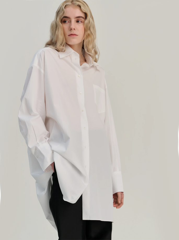Rhea - 112 Shirt Dress White 