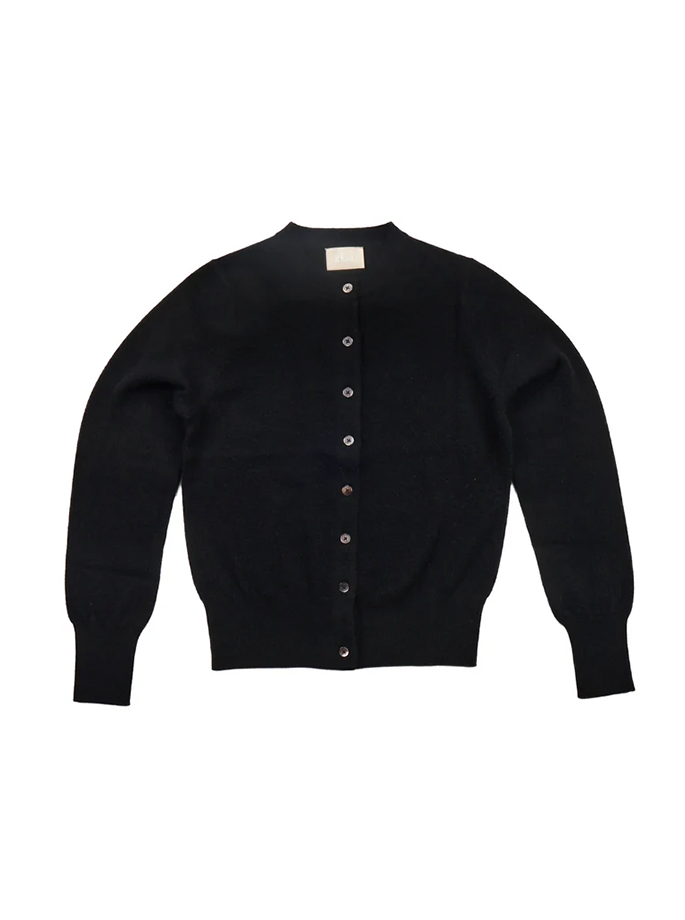 Rhea - Cardigan Wool Cashmere sort