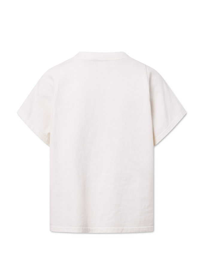 Rue De Tokyo - Teagan T-Shirt Parchment Hvid