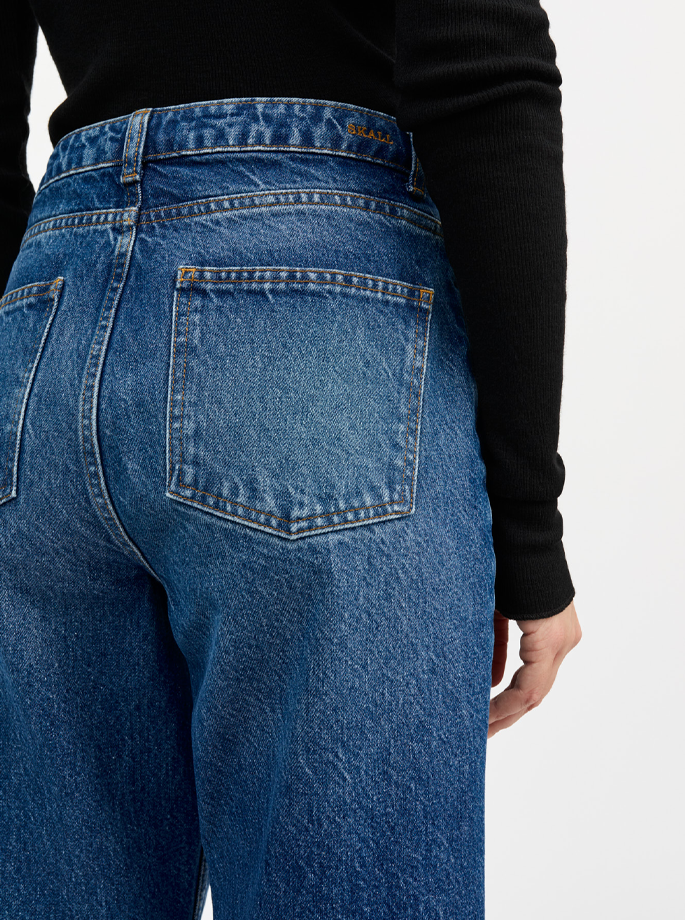 Shell - Allison Cropped Jeans Vintage Washed Blue