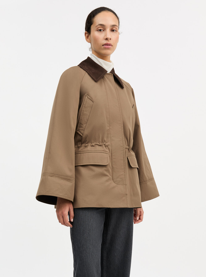Skall - Gaby Jakke Taupe Brown