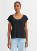 Skall Studio - Andy Wide Neck Tee Black