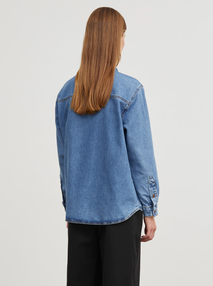 Skall Studio - Millington Shirt Washed Blue