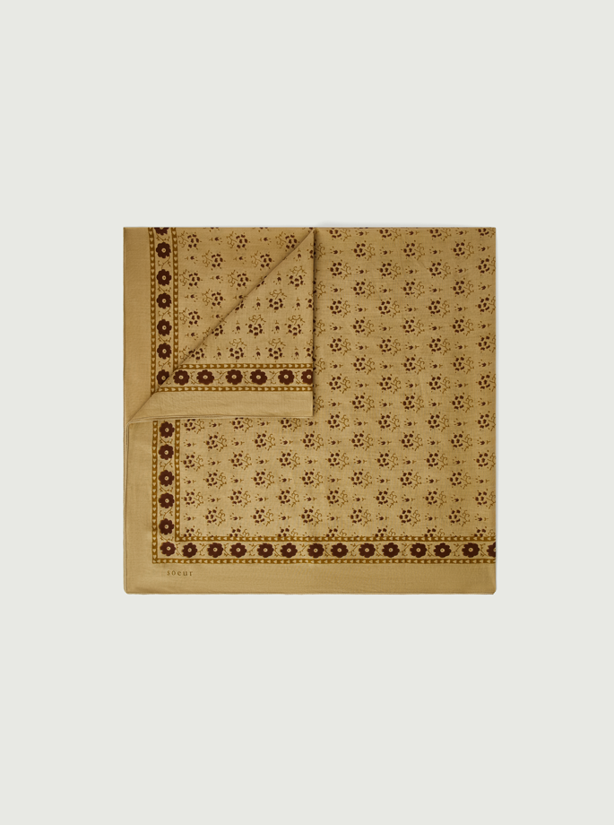 Soeur - Classic Tørklæde Beige/Marron