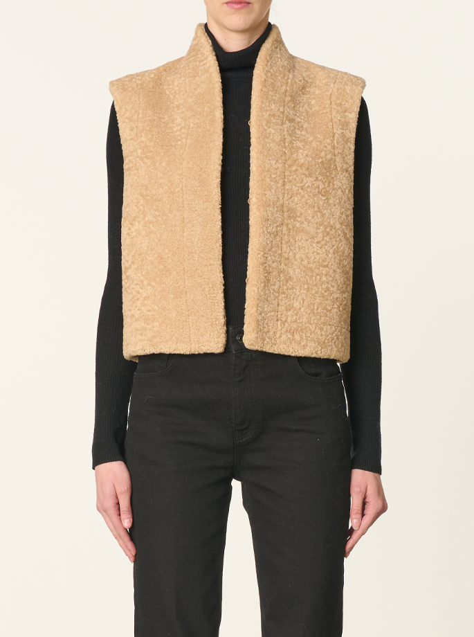 Vanessa Bruno - Daman Vest Biscuit 