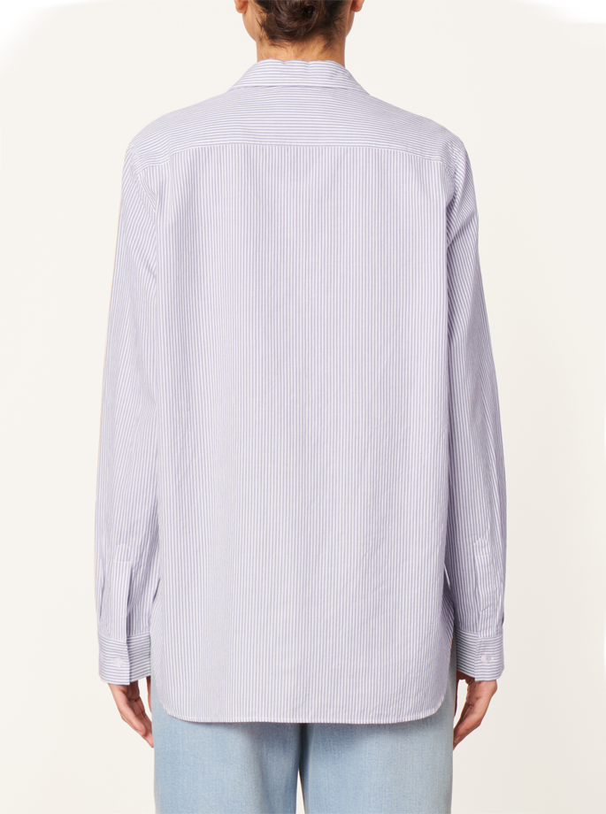 Vanessa Bruno - Dim Shirt Blue/White Striped 