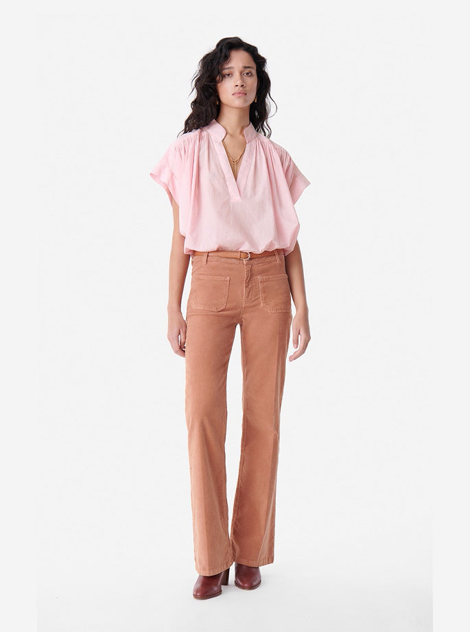 Vanessa Bruno Cory Blouse Bubble Gum Es Webshop