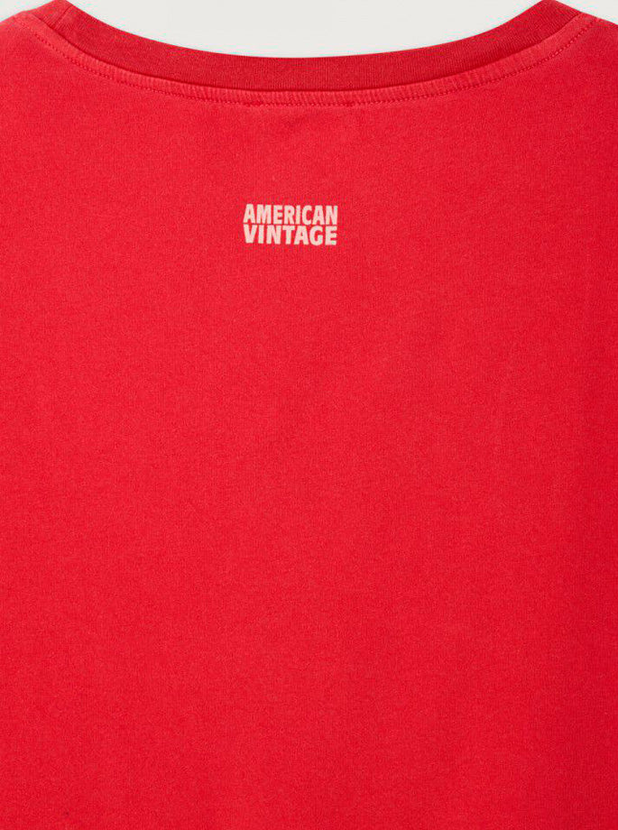 American Vintage - Pymas Blouse Coquelicot Vintage