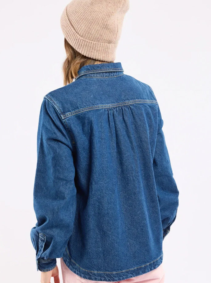 Armor Lux - Sailor Shirt White/Seal Navy/Carminio 