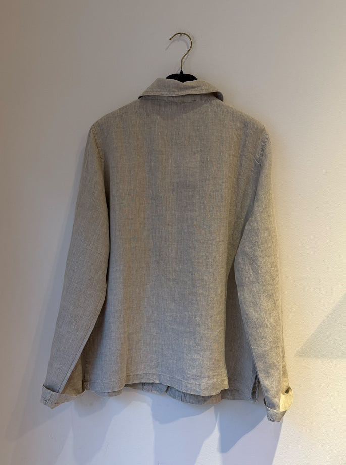 Armor Lux - Short Linen Jacket Natural 