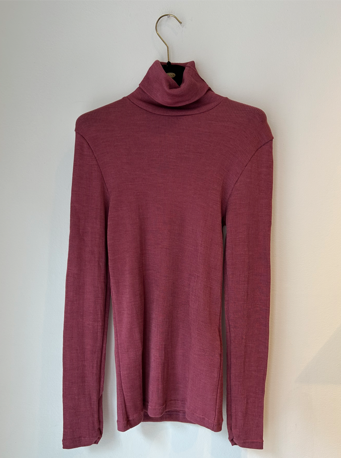 Armor Lux - L/S Turtleneck Flamingo