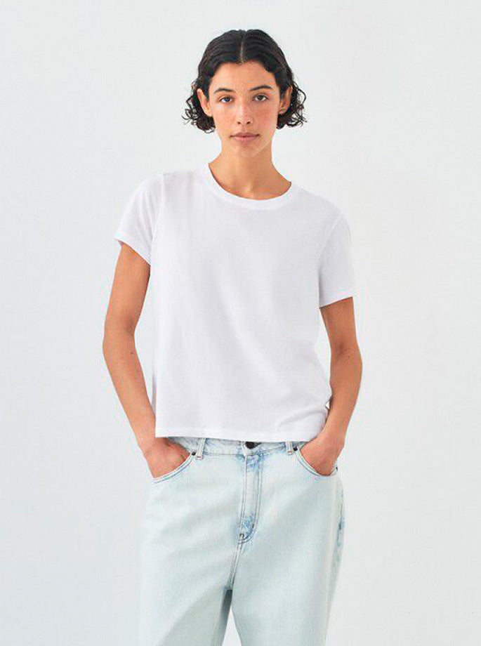 American Vintage - Apoly T-shirt hvid