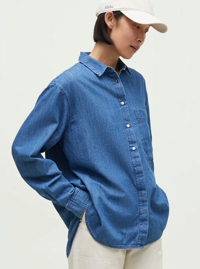 Aiayu - Lynette Shirt Denim Iceberg 