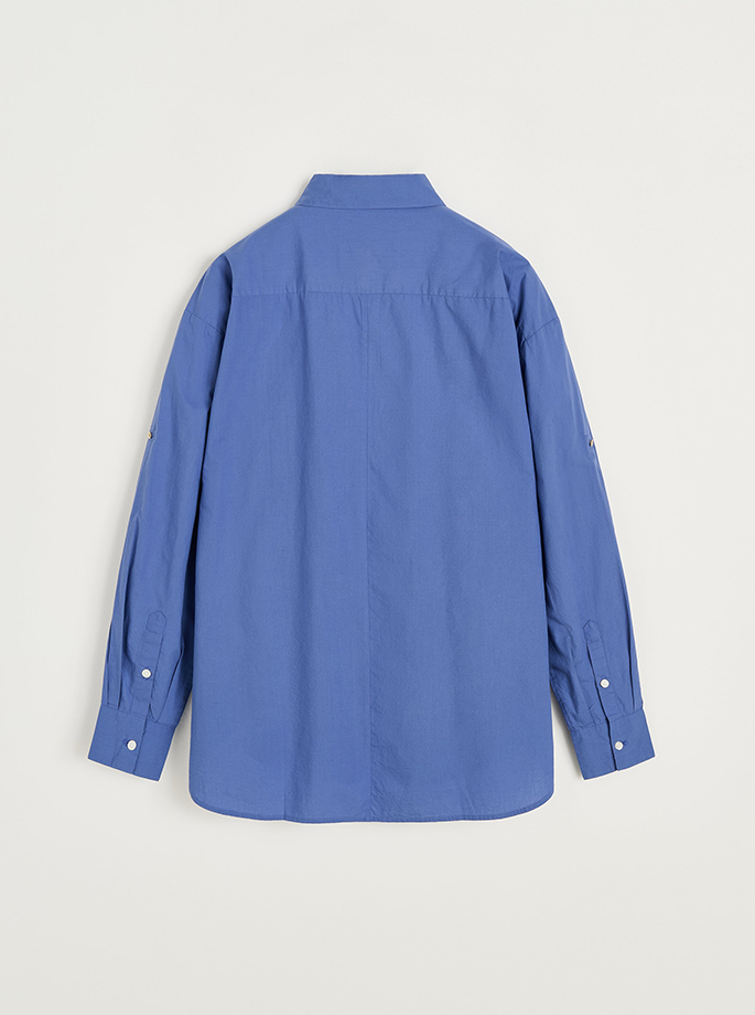 Aiayu -  Oversize Skjorte French Blue