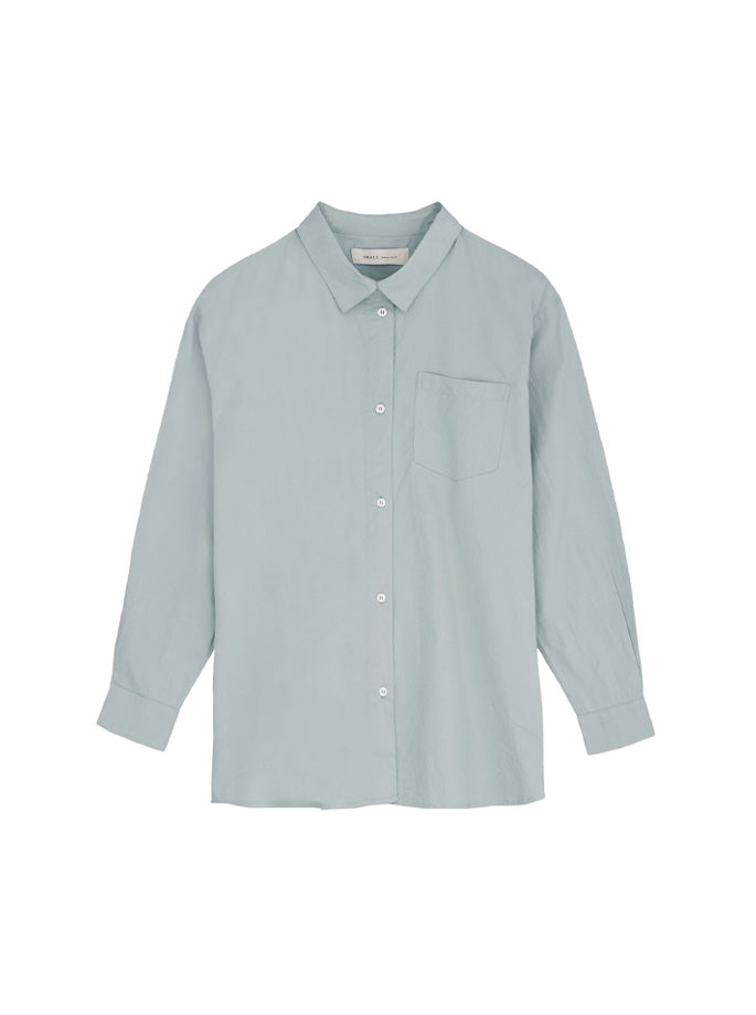 Skall Studio - Edgar Shirt Cloud Grey - Organic Fashion - ES Webshop