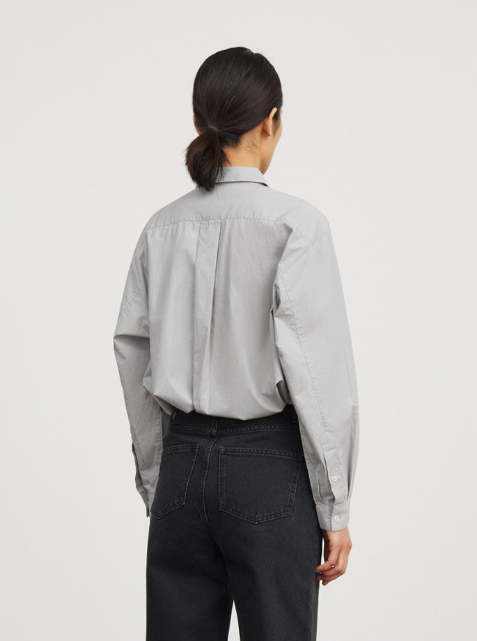 Skall Studio - Edgar Shirt Cloud Grey - Organic Fashion - ES Webshop