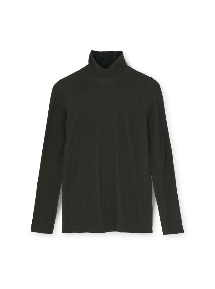 Aiayu - Gentle Turtleneck Dark Brown - Organic Fashion - ES Webshop