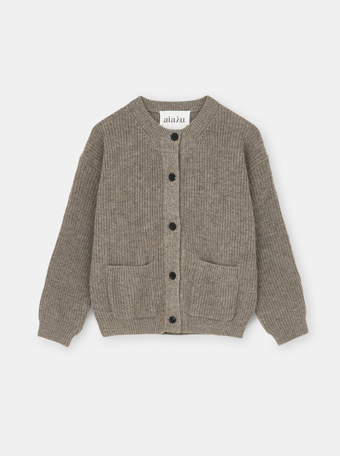 Aiayu - Bine Cardigan Pure Soil - Organic Fashion - ES Webshop