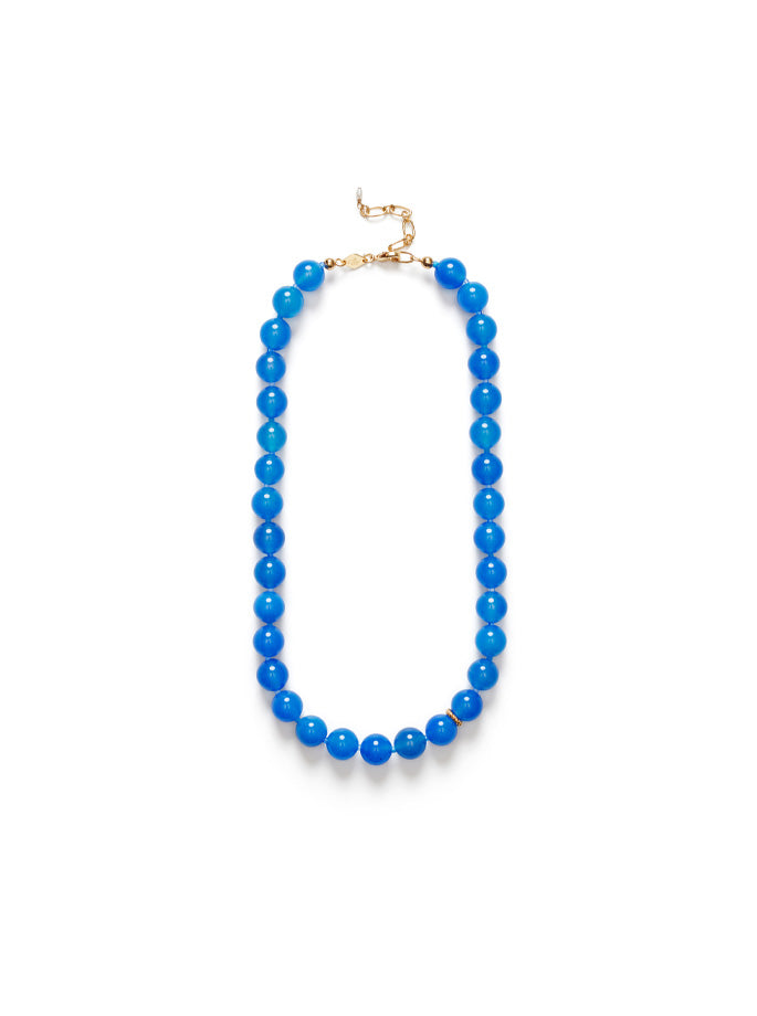 Anni Lu - Ball Necklace Pacific Blue