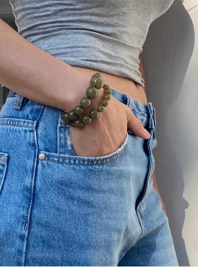 Lemonade - No1 Bracelet Bottle Green